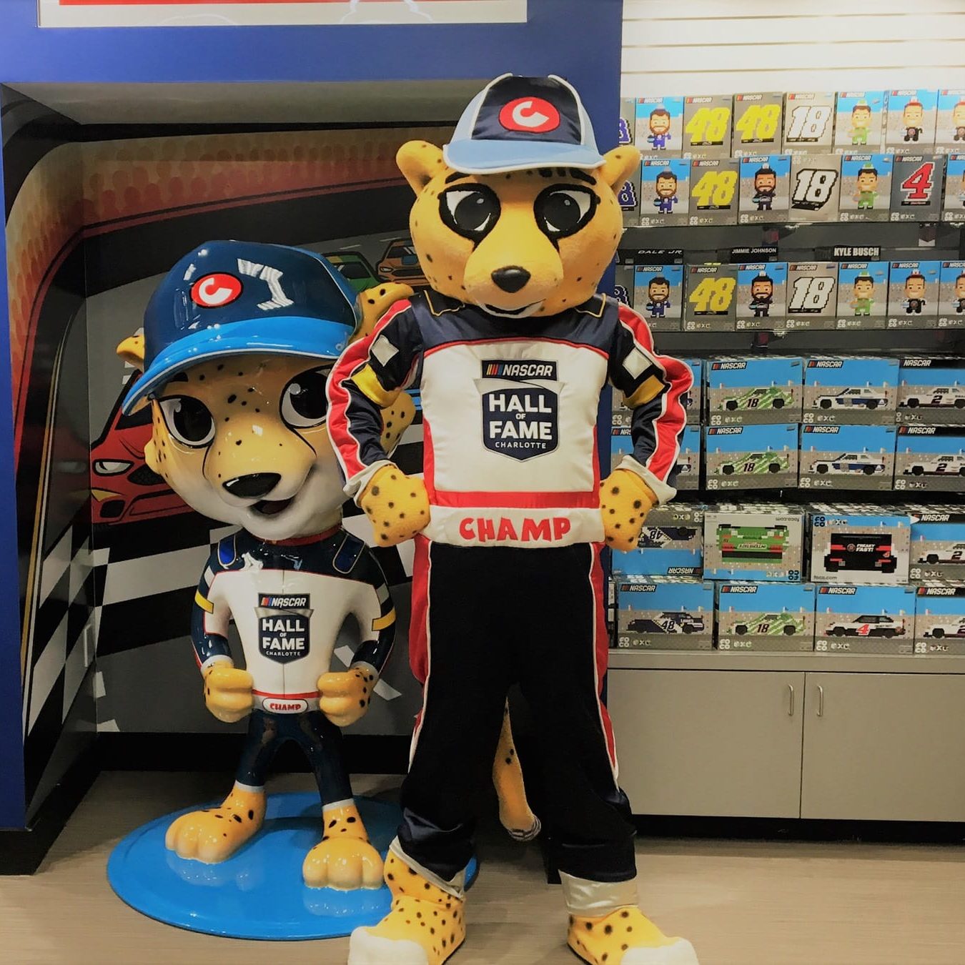 Nascar | Mascot Hall of Fame