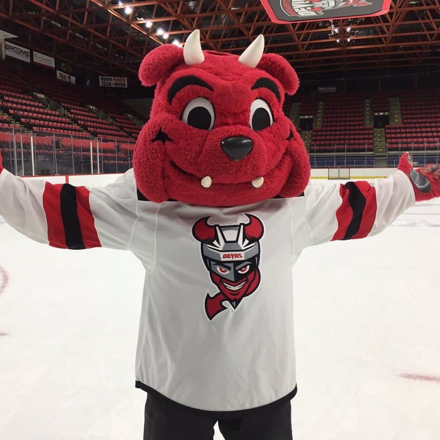 HAPPY BIRTHDAY, ROWDY! 🎉🎉🎉 Devil Dawg - Binghamton Devils