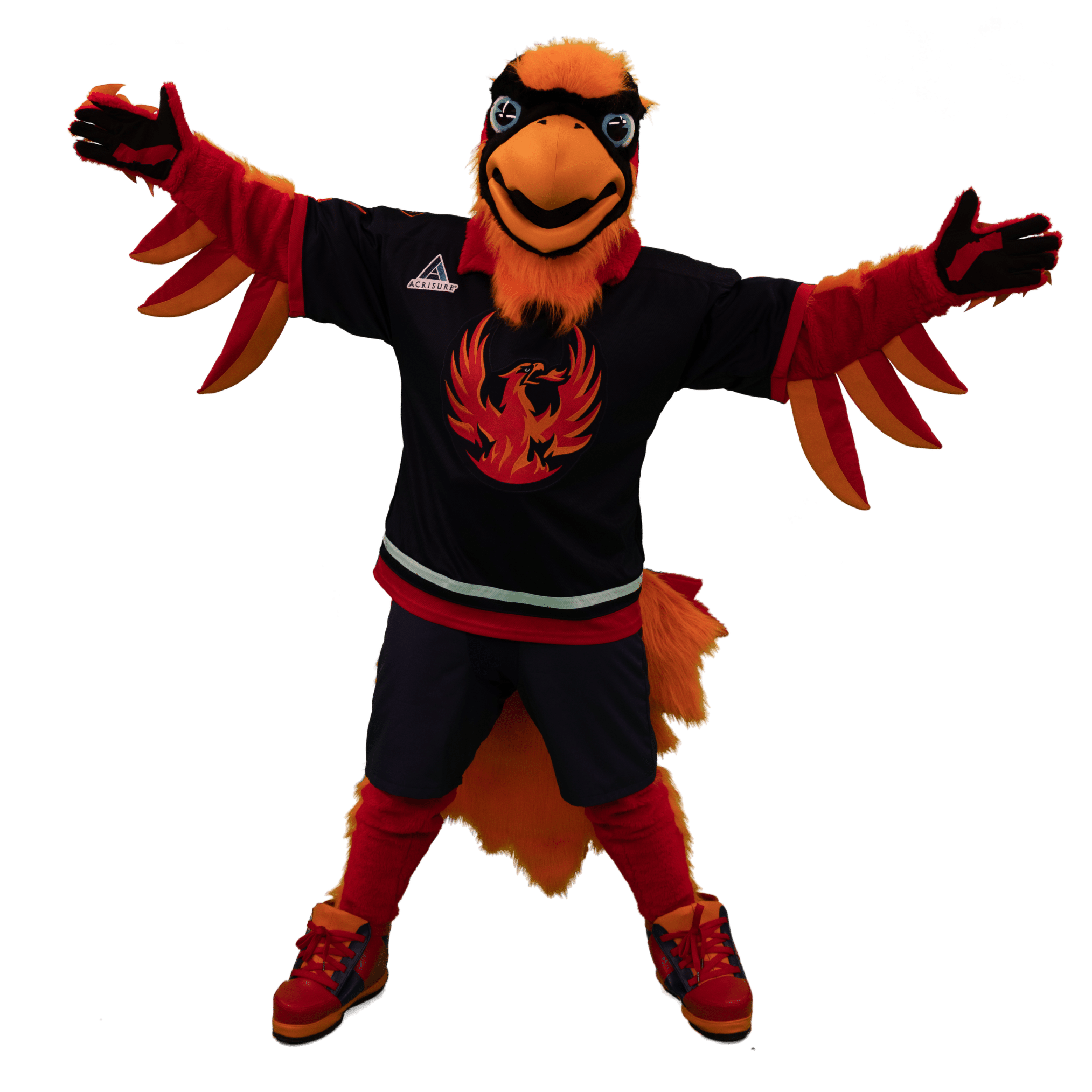 Meet Fuego! Coachella Valley Firebirds unveil mascot - KESQ