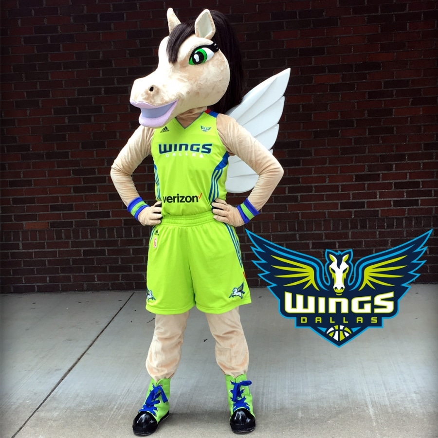 dallas wings mascot
