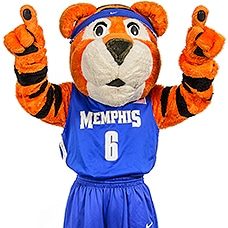 Syndication: The Commercial Appeal Memphis Tigers mascot Pouncer