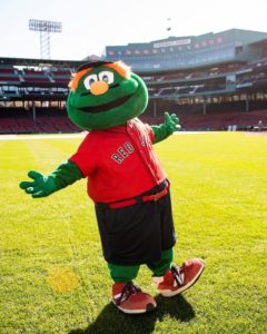 Boston Red Sox Wally the Green Monster Mascot Costume