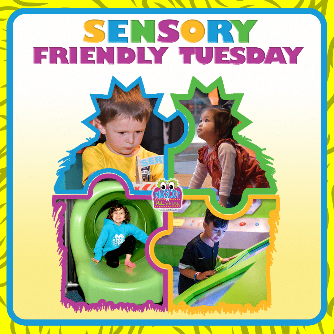 MHOF Sensory Friendly Tuesday Yellow Square Kids