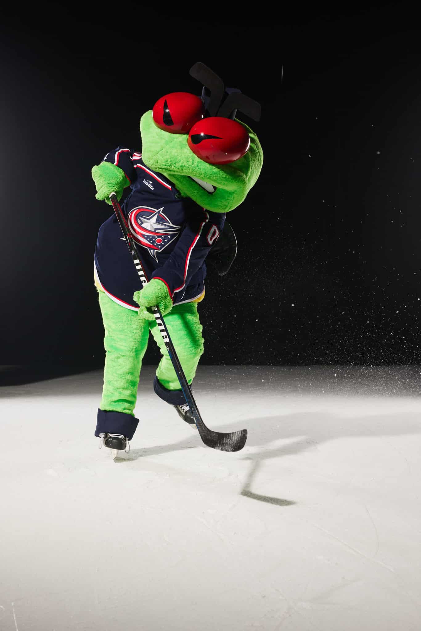 Look out Slapshot, you may have some competition as Caps' mascot