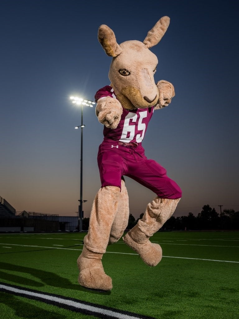 Look out Slapshot, you may have some competition as Caps' mascot