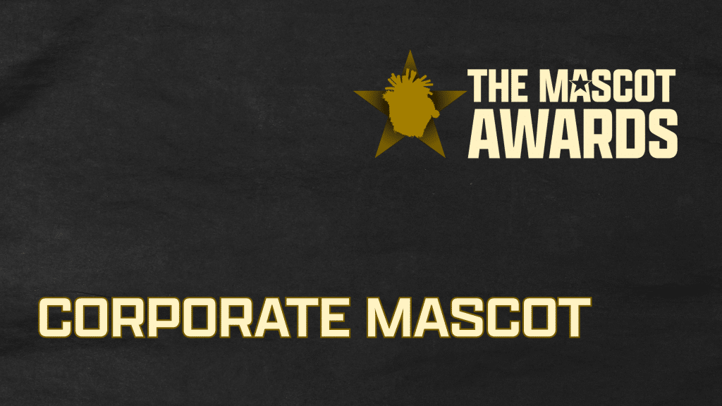 The 2026 Mascot Awards logo with the text Corporate Mascot below.
