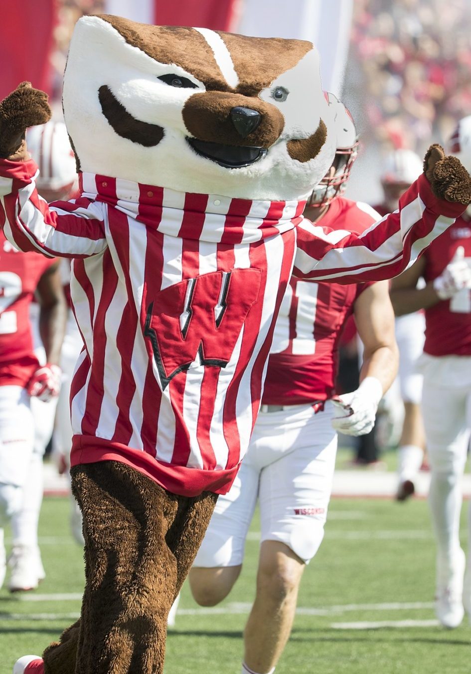 Wisconsin Badgers XXXX during an NCAA College Football game against the Florida Atlantic Owls Saturday, September 9, 2017, in Madison, Wis. The Badgers won 31-14. (Photo by David Stluka)