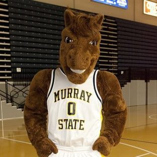 Murray State University 
MSU Mascot, "Dunker"